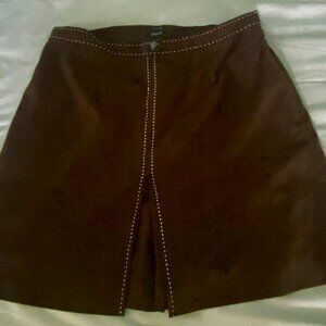 IZOD GOLF SKORT WOMAN’S CLASSIC - SIZE  16 - BLACK WITH WHITE STITCH DETAIL